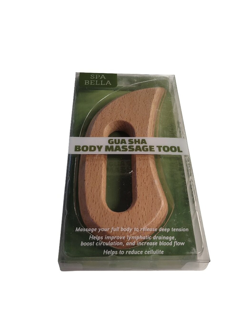 Brand New Still Sealed Gua Sha Wooden Body Massage Tool